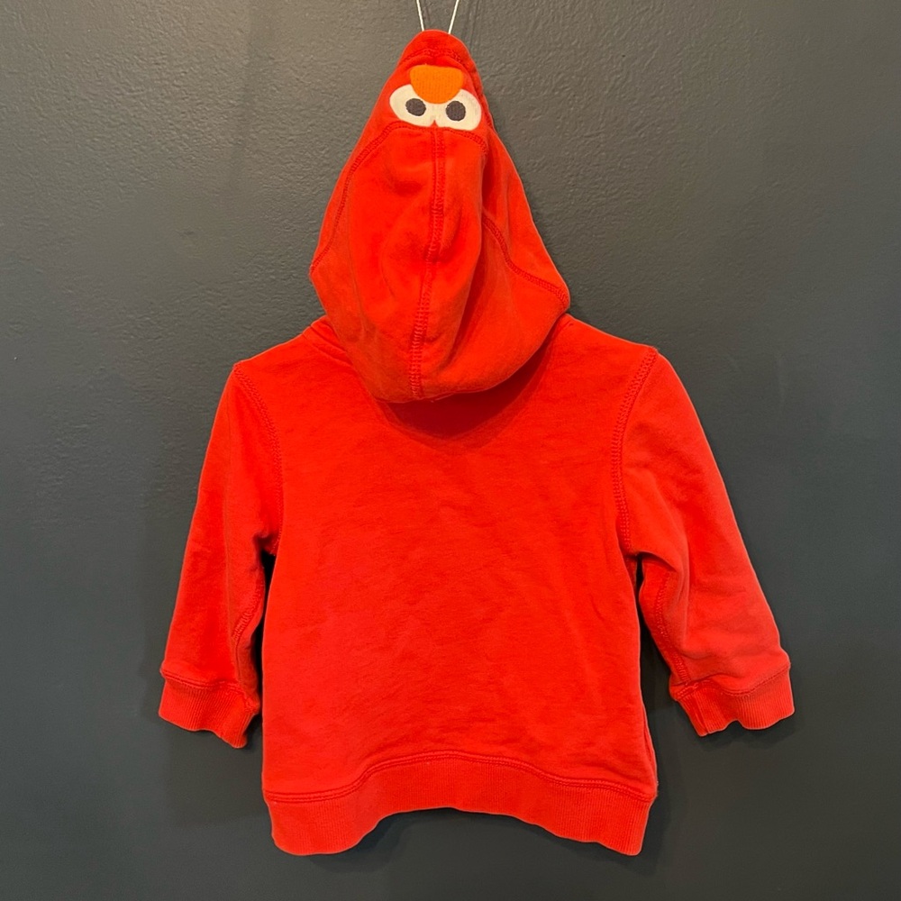 Hanna Andersson 2T Toddler French Terry Elmo Hoodie Sweatshirt